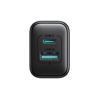 4. Ładowarka Joyroom JR-TCF13 sieciowa USB-C / USB-A 25W SFC / PPS / PD - czarna