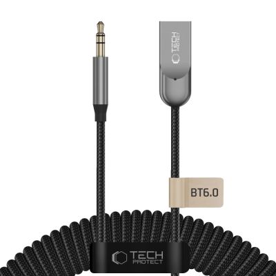 2. Adapter Bluetooth 6.0 Tech-Protect Ultraboost AU04 AUX - szary