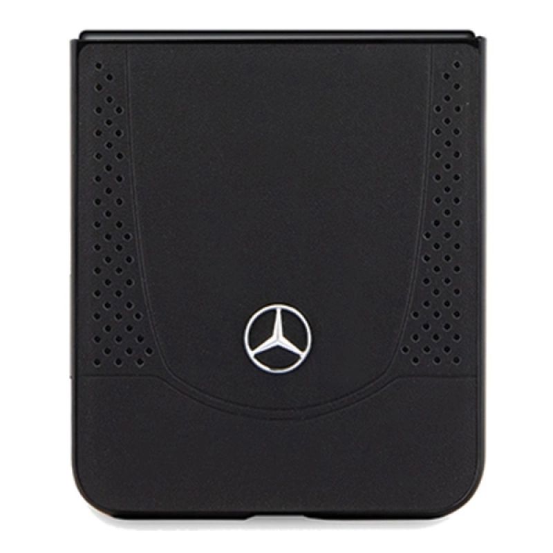 5. Etui Mercedes Leather Urban na Samsung Galaxy Z Flip 5 - czarne