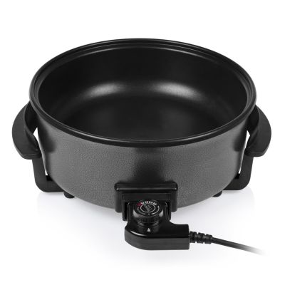 2. Tristar  | Wielofunkcyjna patelnia grillowa XL | PZ-9135 | Średnica 30 cm | Grill | 1500 W | Pokrywka w zestawie | Uchwyt stały | Czarny