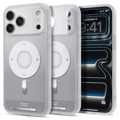 Etui Spigen Ultra Hybrid MagSafe na iPhone 18 Pro Max / 17 Pro Max - srebrne