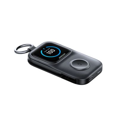 5. Joyroom JR-W19 5W Portable Watch Wireless Charger Black