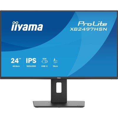 3. iiyama ProLite XB2497HSN-B1 monitor komputerowy 60,5 cm (23.8") 1920 x 1080 px Full HD LED Czarny