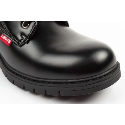 5. Levi's buty trzewiki dziewczęce Pasadene SE za kostkę czarne na zamek