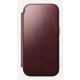 6. NOMAD Modern Leather Folio - skórzane etui do iPhone 17 Pro kompatybilne z MagSafe, skóra Horween (burgundy)