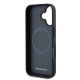 7. Etui Mercedes Plain Smooth Leather MagSafe na iPhone 16 - czarne