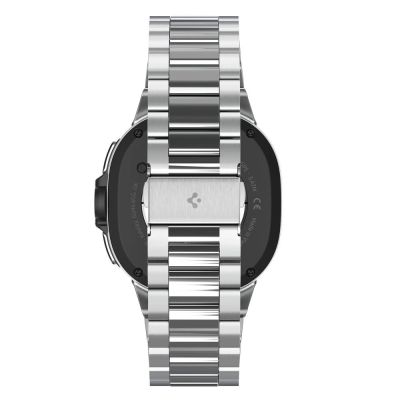 3. Pasek Spigen Modern Fit Band na Samsung Galaxy Watch 40 / 44 / 46 mm - srebrny