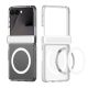 4. Etui Dux Ducis Clin Mag MagSafe na Samsung Galaxy Z Flip 8 - przezroczyste