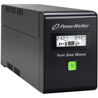 4. Zasilacz awaryjny UPS Bluewalker VI 600 SW 360W Line-Interactive