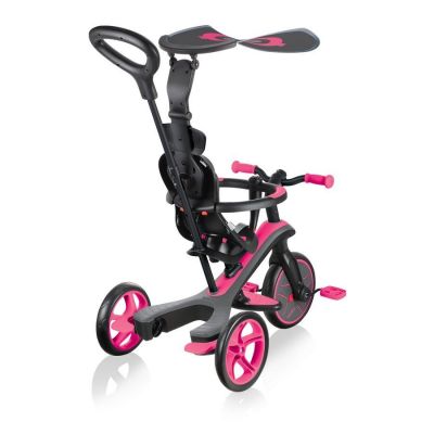 4. Rowerek 4w1 Globber Explorer Trike Fuchsia 632-110-2 HS-TNK-000013809
