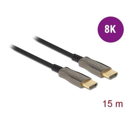 DeLOCK Aktywny Optyczny Kabel HDMI 8K 60 Hz 15 m