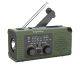 Radio solarne, przenośne radio awaryjne SOS, powerbank 5000mAh, latarka, dynamo, Kruger&Matz