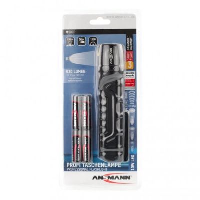 6. Ansmann M900P Czarny Latarka ręczna LED
