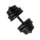 15. VIRTUFIT REGULOWANA HANTLA - WINYL - 15 KG