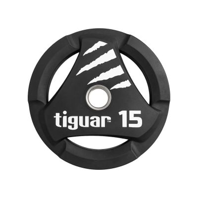 3. Talerz olimpijski tiguar PU 15 kg TI-WTPU01500