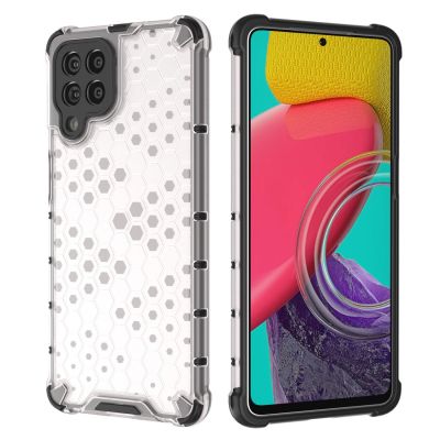 19. Honeycomb etui pancerny pokrowiec z żelową ramką Samsung Galaxy M53 5G czarny