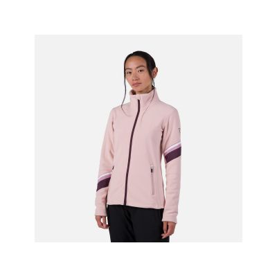 Bluza Rossignol W Strawpile Fleece Fz różowy
