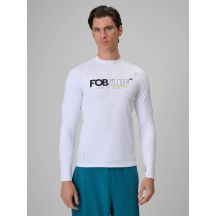 Longsleeve do pływania i sportów wodnych z filtrem UPF50+ męski 4F 4FRSS26TFWLM004-10S