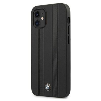 2. Etui BMW Signature Tire Marks na iPhone 12 mini - czarne