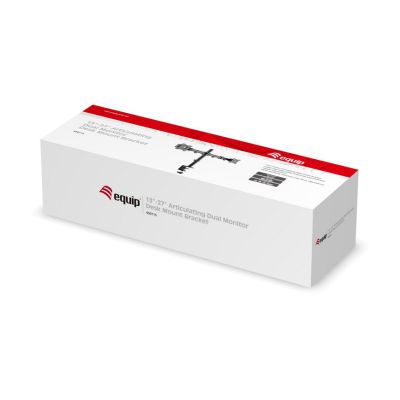 2. Equip 650115 uchwyt / stojak do monitorów 68,6 cm (27") Biurko Czarny