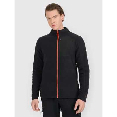 Polar ze stójką Polartec regular męski 4F 4FWAW25TFLEM333-020S