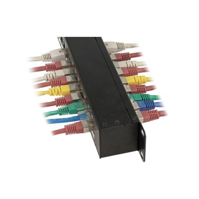 2. Patch Panel Delock 43295 - Cat6 - Montaż w szafie - 1U - 44 mm - 44 mm