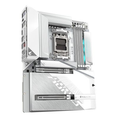 5. GIGABYTE X870 AORUS STEALTH ICE AMD X870 Gniazdo AM5 ATX