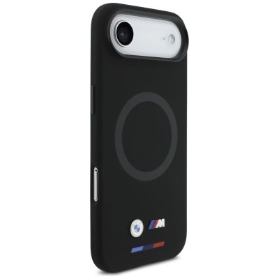 4. Etui BMW M Silicon Logo MagSafe na iPhone Air - czarne
