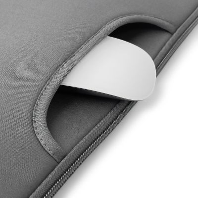 5. Torba na laptopa 15,6'' uniwersalna - szara