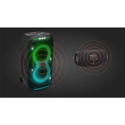 8. JBL PartyBox STAGE 320 Głośnik imprezowy Czarny 240 W