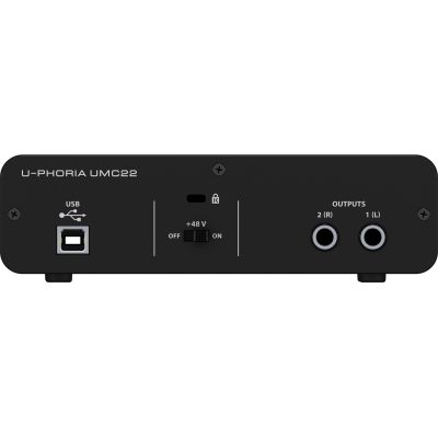3. Behringer UMC22 - Interfejs audio USB