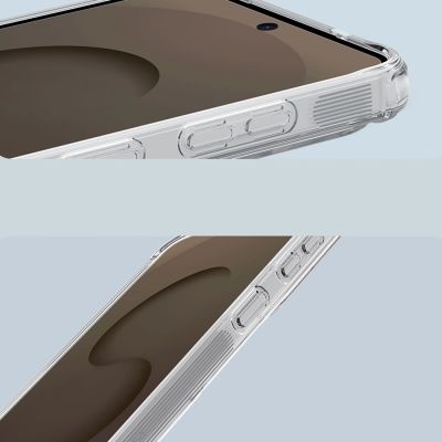 15. Etui Nillkin Nature TPU Pro kompatybilne z MagSafe na Samsung Galaxy S26 - białe