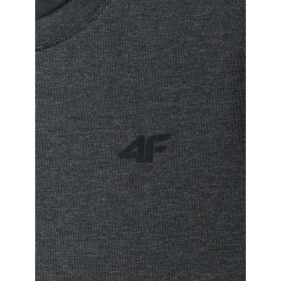 5. T-shirt regular gładki męski 4F 4FRMM00TTSHM4192-23M