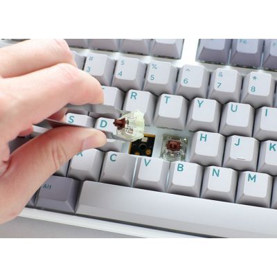 2. Ducky One 3 klawiatura Gaming USB Szary