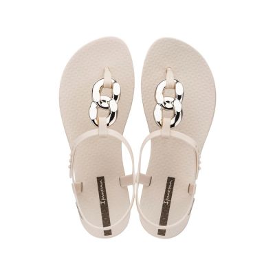 Ipanema Sandal Class sandały japonki damskie modne lekkie beżowe