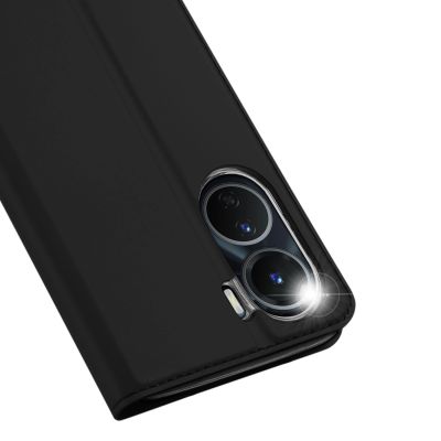 3. Dux Ducis Skin Pro etui Vivo Y16 / Y02s portfel kabura pokrowiec z klapką czarny