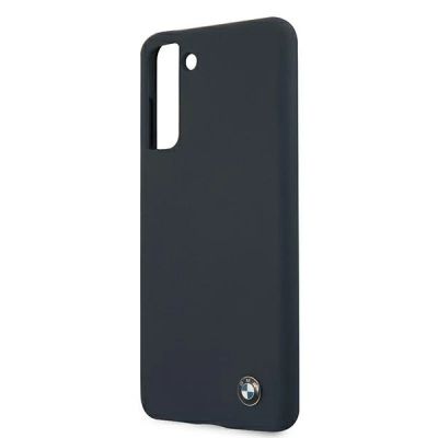 6. Etui BMW Silicone Signature na Samsung Galaxy S21 - granatowe