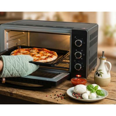 11. ESPERANZA MINI PIEKARNIK Z KONWEKCJĄ I ROŻNEM NAPOLI 1600W 25L EKO006N