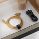 11. Kabel Native Union Duo (USB-C do USB-C/Lightning), Zielony, USB C, USB C/Lightning, 1.5 m, Męski, Męski