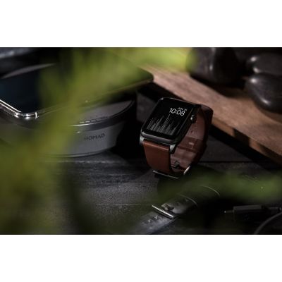 12. Nomad NM1A4RBM00 inteligentne akcesorium osobiste Band Brązowy Skóra