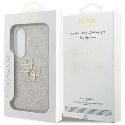 8. Etui Guess 4G Big Metal Logo do Samsung Galaxy S26 - różowe
