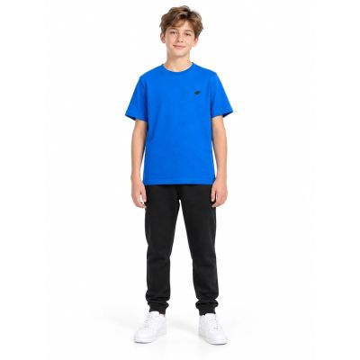 3. T-shirt bawełniany chłopięcy 4F 4FJWAW26TTSHM3507-36S