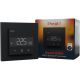 Termostat Heatit WiFi6 Black Matt Wi-Fi Thermostat 3600W 16A
