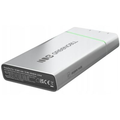 26. Green Cell Powerbank PowerPlay Pro 20800mAh 65W 3x USB PD produkcja PL