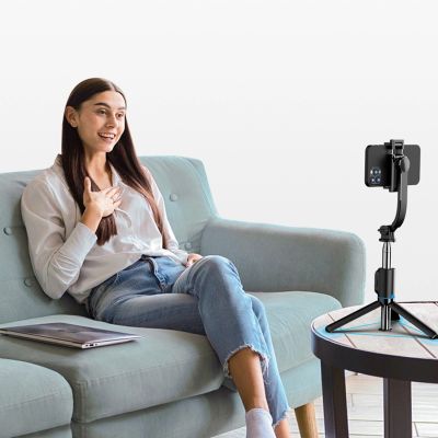 5. Selfie stick Dudao F18S 4w1 statyw składany z pilotem - czarny