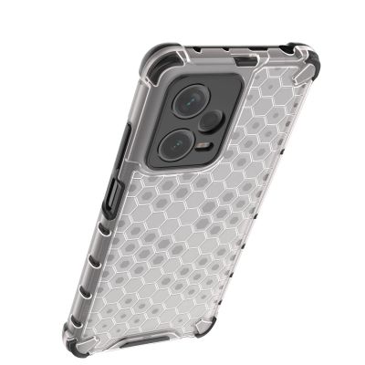 18. Honeycomb etui do Xiaomi Redmi Note 12 Pro+ pancerny hybrydowy pokrowiec czarne