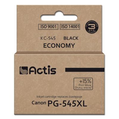 Actis KC-545 Tusz (zamiennik do Canon PG-545XL; Supreme; 15 ml; 207 stron; czarny).