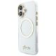 2. Etui Guess IML Script Metal MagSafe na iPhone 17 - przezroczyste