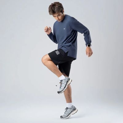 9. Szorty Rockbros YDDK015 z paskiem rozmiar XL - czarne