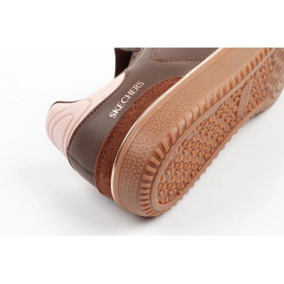 6. Skechers buty sportowe sneakersy damskie Hotshot brązowe modne